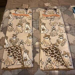 Ghost Cheetah Throw Blanket